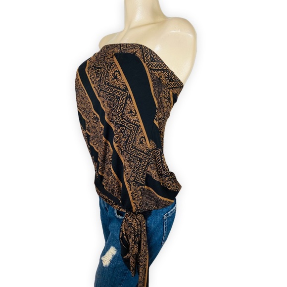 Women's Tube Top with Bottom Bow/Tie •Size Small - Picture 3 of 8